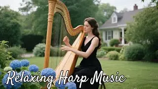 Relaxing Harp Sounds for Meditation & Stress Relief | Healing 432Hz Harp Instrumental