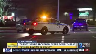 Bomb threat prompts evacuation of Towson Target