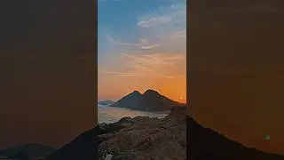 Evening Sunset View Beach || Beach view sunset #shorts @ManojDeyVlogs