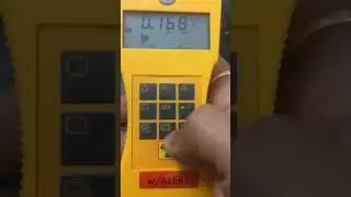 Operating instructions for Gamma Scout Radiation Survey Meter
