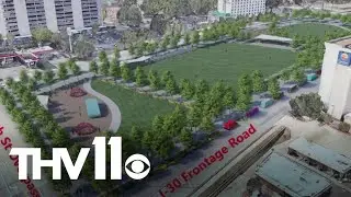 City of Little Rock continues talks around downtown park over I-30