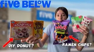 I Tried the CRAZIEST Exotic Snacks from 5 Below!