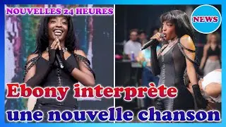 🌟 Ebony (Star Academy) d&eacute;voile sa nouvelle chanson en plein festival et rend les internautes fous