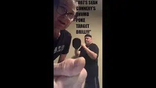 007'S SEAN CONNERY'S THUMB POKE TARGET DRILL