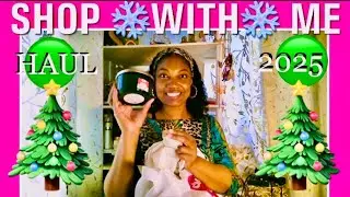 HAUL WITH ME Holiday 2025 Christmas Decorations d d's Discounts Shopping HAUL