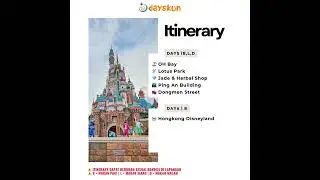🎥 7D Hongkong &ndash; Triangle &ndash; Disneyland &ndash; Guangzhou