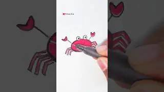 How To Draw A Crab Step By Step Crab Drawing Easy | How to Draw A Crab Easy Cots | Crab Drawing Easy