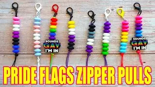 Let's Make Stunning Silicone Bead PRIDE Flags.... and Chat!