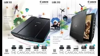 Cleaning dirty Canon LiDE 110 Scanner Glass from inside to improve scan quality