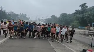 MP police वालो का धमाके धार ट्रायल Dangi physical academy Indore #viralvideo #6264337096
