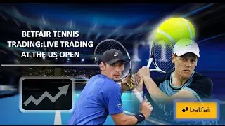 Betfair Live Tennis Trading At The US Open 2025: Practice Caution When Trading Against A Favourite