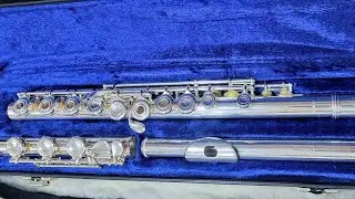Emerson ELD Sterling Silver Flute Demo, for sale on Ebay