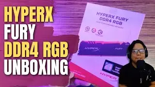 HYPERX FURY DDR4 RAM - JUST UNBOXING