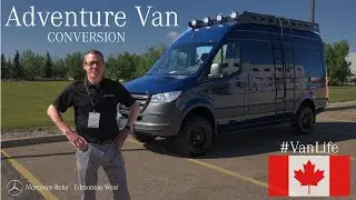 #VanLife | SAIL BOARDING Sprinter Van Conversion | Mercedes-Benz Edmonton West