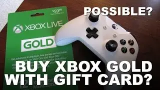Могу ли я использовать подарочную карту Xbox для покупки Xbox Live Gold?
