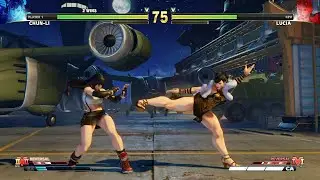 Lucia almost failed Chun Li's investigation! Street Fighter V Mod
