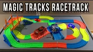 My Son LOVES his Magic Tracks MEGA Xtreme Glow Toy Race Track