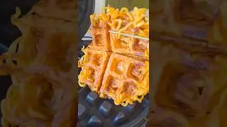 What Happens When You Put Buldak Ramen in a Waffle Maker?! #noodles #asmr #buldak