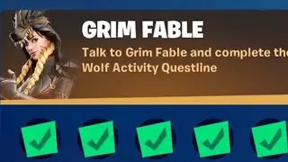 Talk to Grim Fable and complete the Wolf Activity Questline