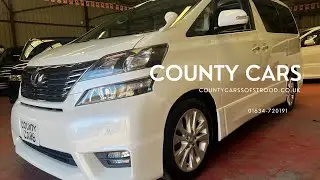 Toyota Vellfire 2.4Z Platinum Edition, 8 Seater with Twin Electric Doors, Twin Sunroofs, For-Sale