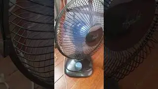 Asahi mini desk fan LS 9002 blue/black color