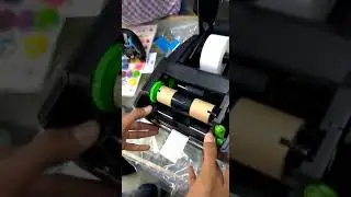 Barcode Printer Setting of Roll and Ribbon By Zamik Infotech Part 2