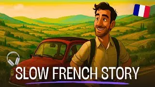 Learn French A1&ndash;A2 Through a Slow Story | A Road Trip in Italy