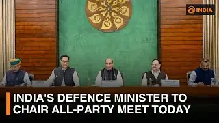 India's Defense Minister Rajnath Singh To Chair All-Party Meeting On J&K Terror Attack Today