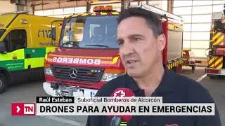 Drones para ayudar en emergencias