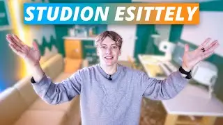 T&auml;ss&auml; on mun studio!