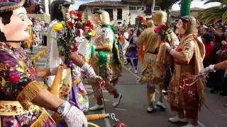 Los Diablos de Cajabamba en Fiesta Patronal Virgen del Rosario 2015