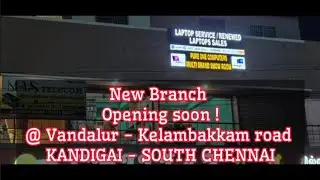 #Newbranch Opening Announcement! 😀 #itproducts #businesslaptops #bestcomputerservice @South Chennai