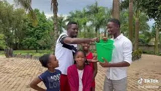 BOBI WINE'S DAUGHTER SHALOM KYAGULANYI IN KULANYA TIKTOK CHALLENGE. PRESIDENT WITH FAMILY ON EASTER