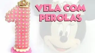 DIY- Aprenda como fazer vela decorada e poder usar logo em seguida / Vanessa Pereira