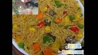 Приготовление жареного риса: кулинарный челлендж #жареныйрис #фудди #готовка