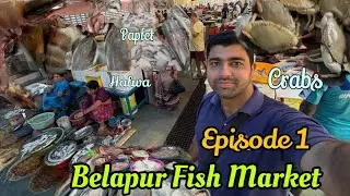 CBD Belapur Fish Market | Diwale Gaon Fish Market | Navi Mumbai Fish Market | Wholesale & Retail |