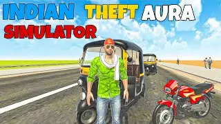 Indian Theft Aura Simulator Gameplay Splendor Bikes Driving Best Graphics 👌 👍  
