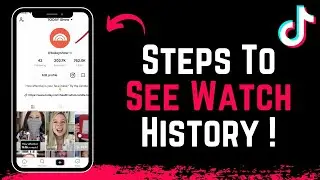 TikTok How to See Watch History