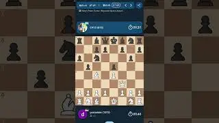 wow 🔥🔥 #quickcheckmate #chessshorts #checkmate #speedchess #chessattack #chesscombo #viralchess #fyp