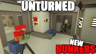 Unturned - NEW Underground BUNKERS!