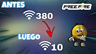 Como BAJAR el PING en FREE FIRE NUEVA ACTUALIZACION 👉 JUEGA A 10 DE PING