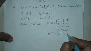 Class +2 Three Dimensional ,Topic Shortest distance between two lines     