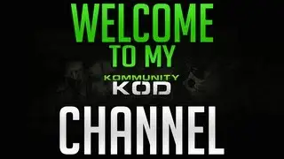KommunityKOD Welcome To My Channel!