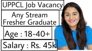 Govt. Job Vacancy for Fresher Graduates Any stream : UPPCL ARO, Camp Asst, Accountant recruitment