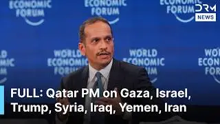 FULL: Qatar's PM on Gaza, Trump's Peace Plan, Israel, Syria, Iraq & Yemen at WEF 2026 | AC