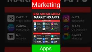 Digital Marketing Apps #digitalmarketing #apps #ai #socialmedia