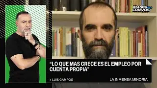 Luis Campos, investigador, sobre el crecimiento del empleo por cuenta propia.