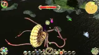Shadow warrior / Guerrier noir versus Octagolamus showing Testa