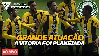 NOVORIZONTINO FAZ VALER O MANDO DE CAMPO NO VERD&Atilde;O - GAMEPLAY PES 2021 - 60 FPS - SADAN GAMER - PC