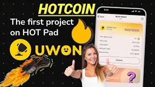 🔥Первый токен, добавленный на HOT Pad,это uwon coin Без Вложений